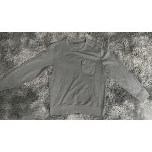 Express Crew Neck Sweatshirt Mens Size M Pullover Gray Casual Cotton Blend